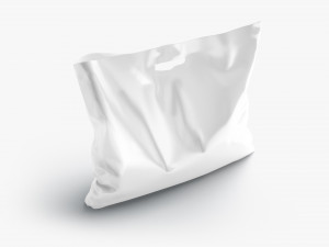 Die-cut plastic bag wide stand 3Dモデル