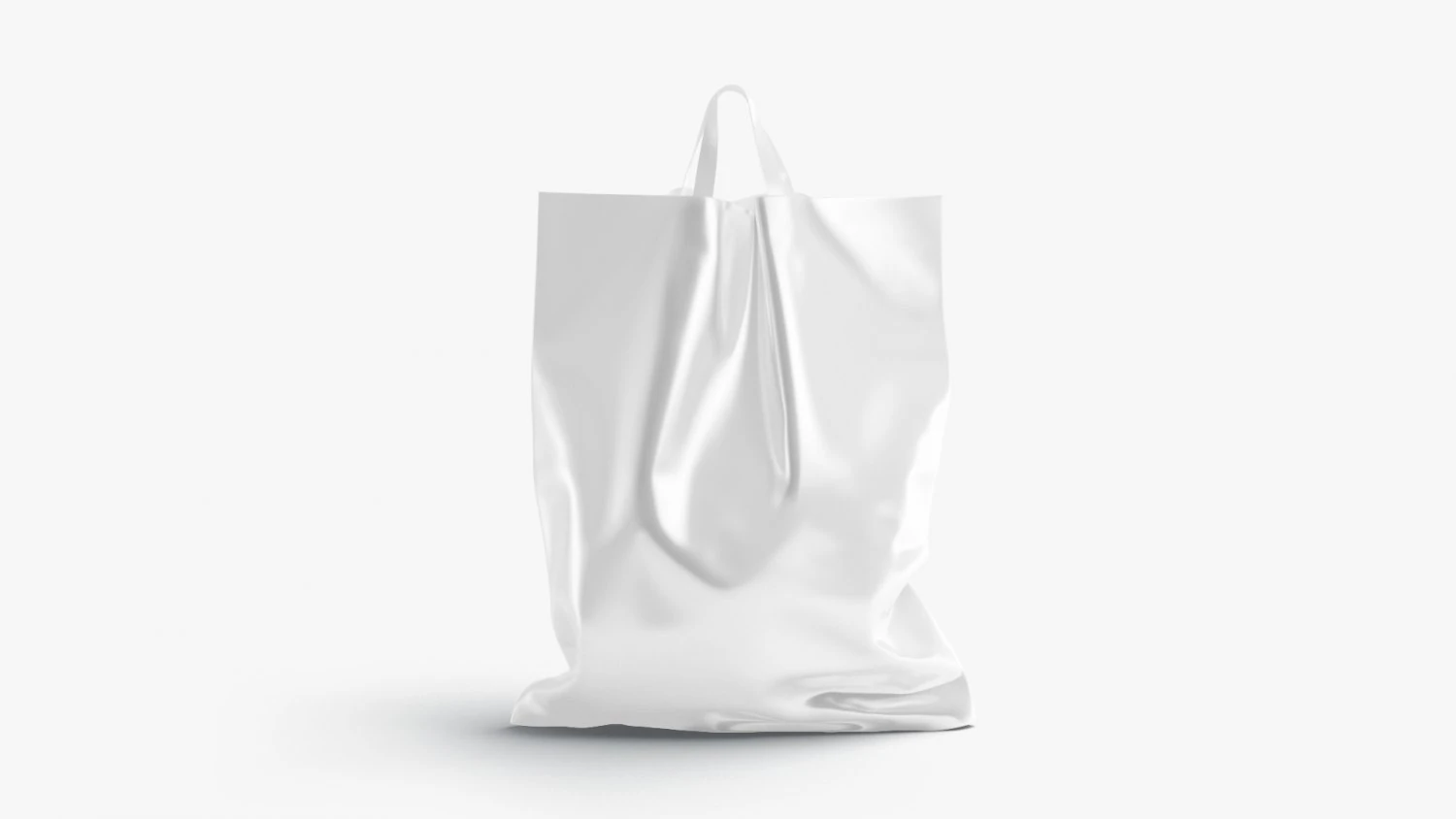 Loop handle plastic bag stand 3D Model .c4d .max .obj .3ds .fbx .stl .blend 