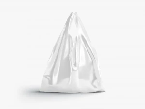 T-shirt plastic bag stand 3D Model