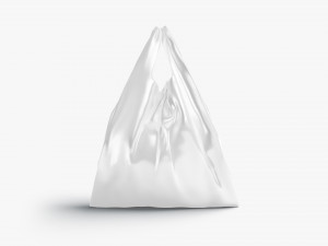 T-shirt plastic bag stand 3D 模型