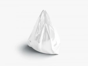 T-shirt plastic bag stand 3D Model
