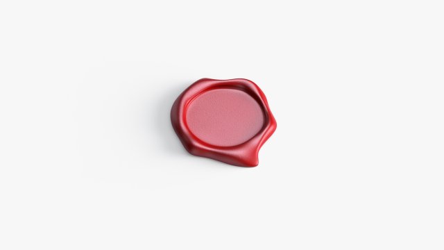 Wax stamp 3D 모델 .c4d .max .obj .3ds .fbx .stl .blend 