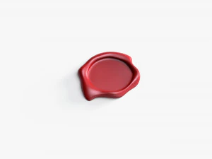Wax stamp 3D Model
