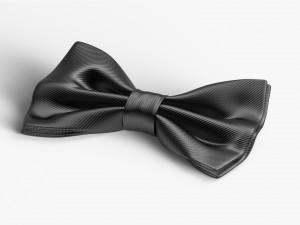 Bow tie black 3D 모델