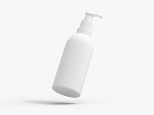 Plastic Pump Bottle 3D Модель