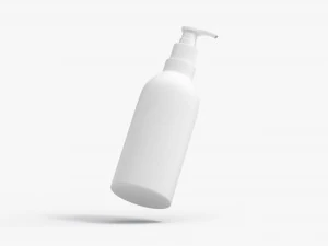 Plastic Pump Bottle 3D Model