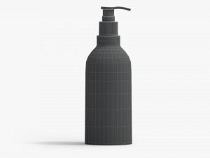 Plastic Pump Bottle 3D Модель