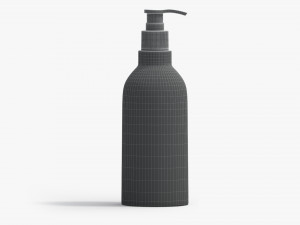 Plastic Pump Bottle 3D Модель
