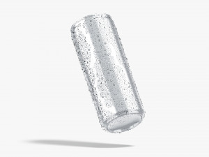 Aluminium Soda Can 450 ml with drops Modèle 3D