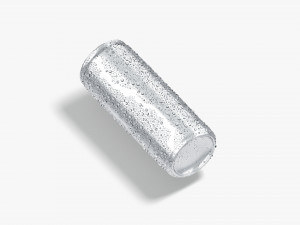Aluminium Soda Can 450 ml with drops Modèle 3D