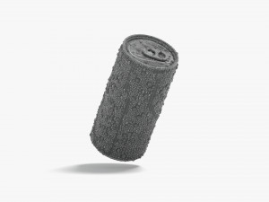 Aluminium Soda Can 280 ml with drops Modelo 3D