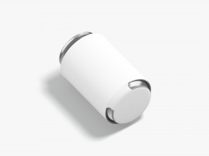 White Can Koozie 330 ml 3D 模型