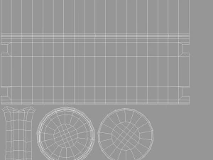 9 форм стеклянных кружек - прозрачные кружки разных форм и размеров 3D Модель