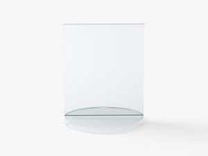 Diploma Glass Award Trophy - crystal plaque trophies 3D 모델