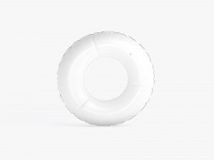 Inflatable Swim Ring - swimming round donut pool 3D Model