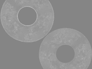 Inflatable Swim Ring - swimming round donut pool 3D Model