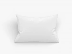 Rectangular Bed Pillow - sleeping cushion 3D Model