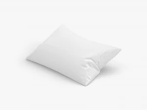 Rectangular Bed Pillow - sleeping cushion 3D Model