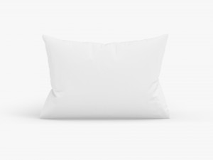 Rectangular Bed Pillow - sleeping cushion 3D मॉडल