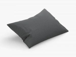 Rectangular Bed Pillow - sleeping cushion 3D Model