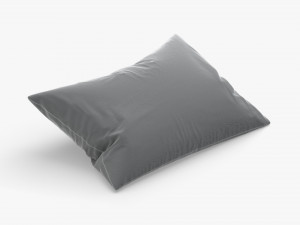 Rectangular Bed Pillow - sleeping cushion 3D मॉडल