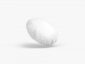 Round Bed Pillow - sleeping cushion 3D मॉडल