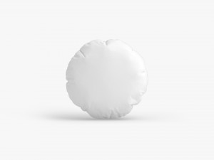 Round Bed Pillow - sleeping cushion 3D मॉडल