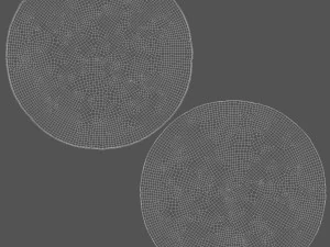 Round Bed Pillow - sleeping cushion 3D Model