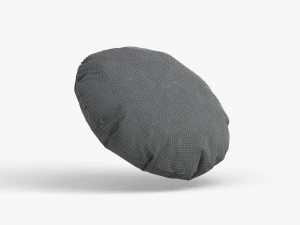 Round Bed Pillow - sleeping cushion 3D Model