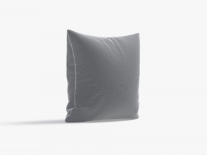 Square Bed Pillow - sleeping cushion 3D Model