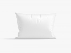 Rectangular Bed Pillow Stand - sleeping cushion 3D Model