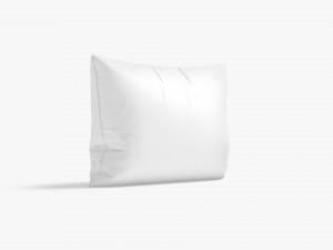 Rectangular Bed Pillow Stand - sleeping cushion 3D मॉडल
