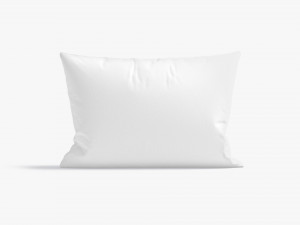 Rectangular Bed Pillow Stand - sleeping cushion 3D मॉडल