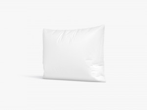 Rectangular Bed Pillow Stand - sleeping cushion 3D मॉडल