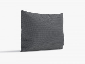 Rectangular Bed Pillow Stand - sleeping cushion 3D मॉडल