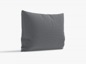 Rectangular Bed Pillow Stand - sleeping cushion 3D मॉडल