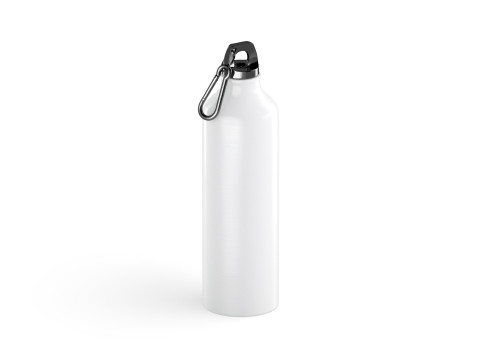 Aluminum Sport Bottle - metal water botle with carabiner 3D Model