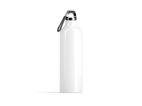 Aluminum Sport Bottle - metal water botle with carabiner 3D Model