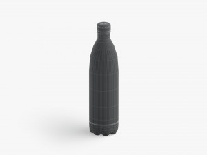 Aluminum Swell Sport Bottle - metal thermo water botle Modèle 3D