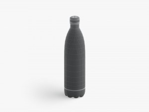 Aluminum Swell Sport Bottle - metal thermo water botle Modèle 3D