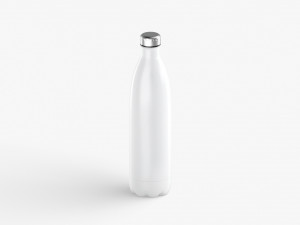 Water Sport Bottle - aluminum and plastic botle set Modello 3D