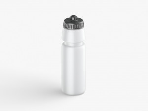 Water Sport Bottle - aluminum and plastic botle set Modello 3D