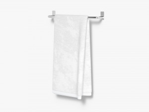 White Small and Big Towel Rail - hang bath towels sheet heated Modelo 3D