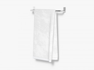 White Big Towel Hang Rail - hanged folded fiber absorb 3Dモデル