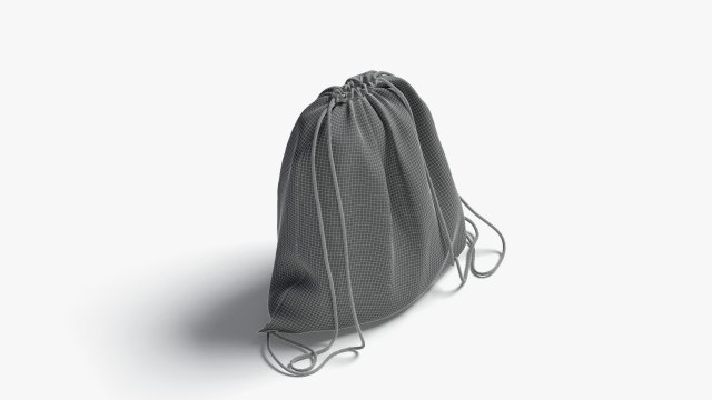 Grey deals drawstring backpack