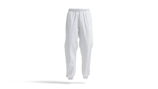 Melange Sport Sweatpants - sporty joggers pants 3D Model .c4d .max .obj .3ds .fbx .stl .blend 