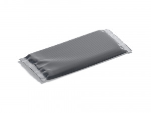 Foil Chocolate Bar - wide food snack wrapper 3D Model