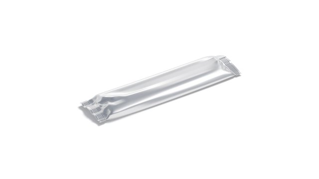 White Narrow Candy Wrap - wrapped sweet food pack 3D Модель .c4d .max .obj .3ds .fbx .stl .blend 