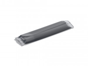 White Narrow Candy Wrap - wrapped sweet food pack 3D Модель