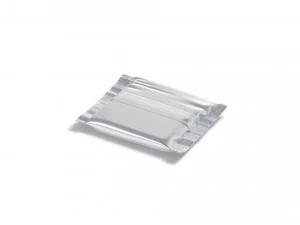 White Square Candy Wrap - wrapped sweet food package 3D Model